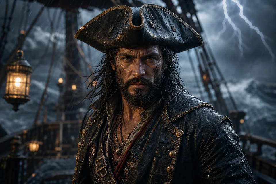 Captain Rourke portrait